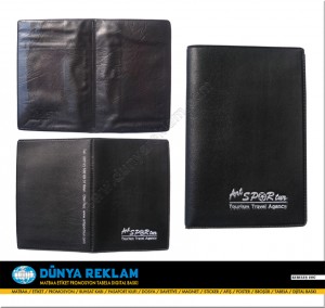 Suni Deri Pasaport Kabı